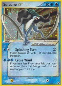 Suicune Star — Unseen Forces — Rare