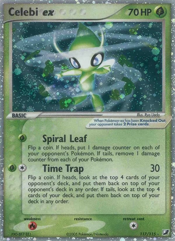 Celebi ex — Unseen Forces, Rare