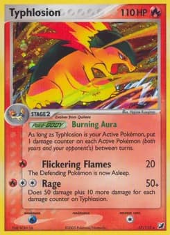 Typhlosion — Unseen Forces — Rare