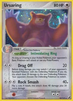 Ursaring — Unseen Forces — Rare