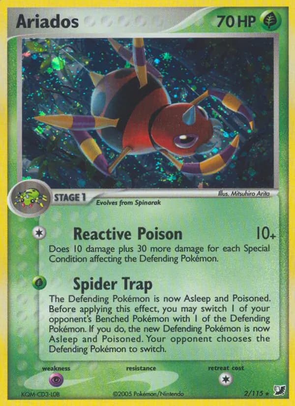 Ariados — Unseen Forces, Rare