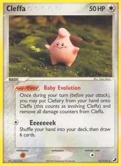 Cleffa — Unseen Forces — Rare