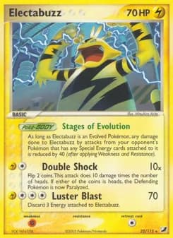 Electabuzz — Unseen Forces — Rare