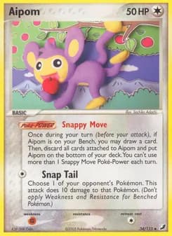 Aipom — Unseen Forces — Uncommon