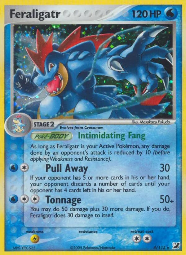 Feraligatr — Unseen Forces, Rare