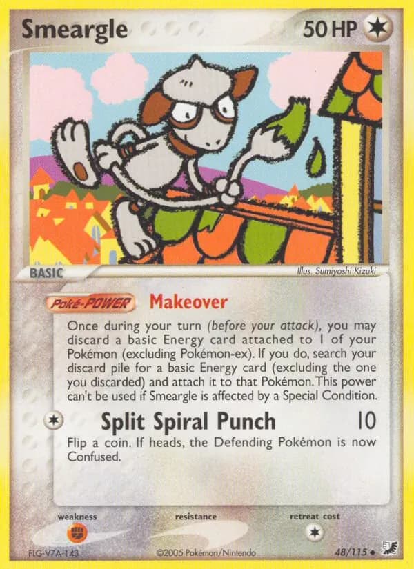 Smeargle — Unseen Forces, Uncommon