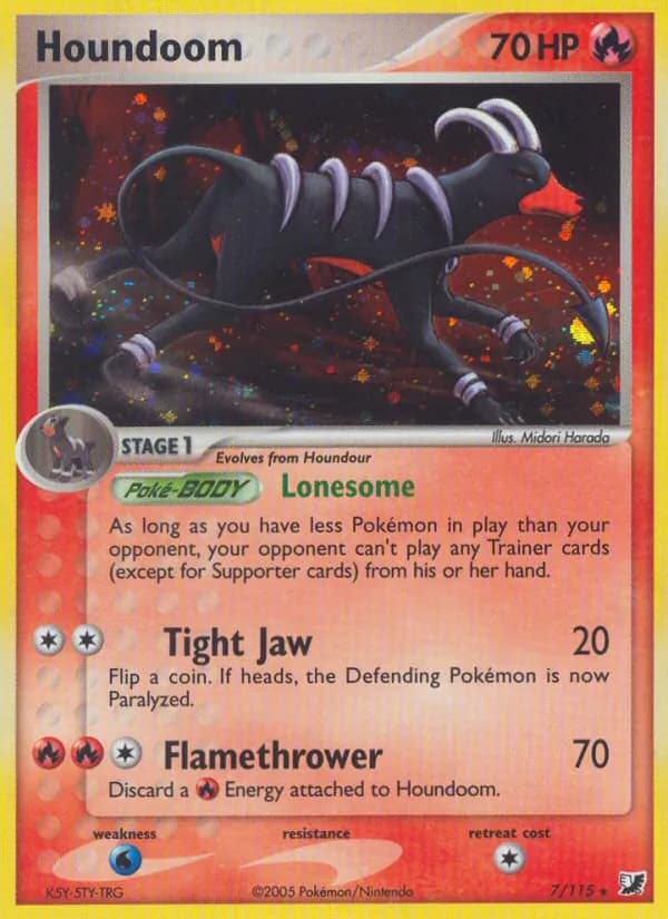 Houndoom — Unseen Forces, Rare