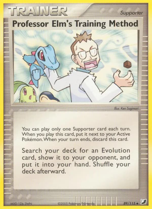 Professor Elm's Training Method — Unseen Forces, Uncommon