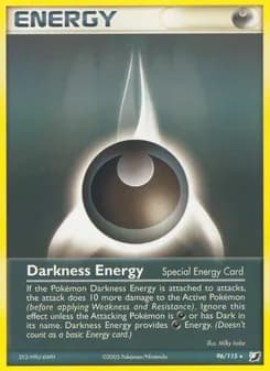 Darkness Energy — Unseen Forces — Rare