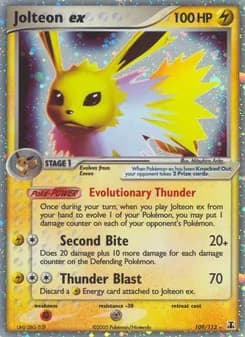 Jolteon ex — Delta Species — Rare