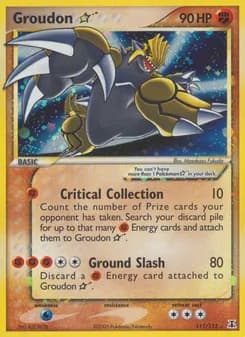 Groudon Star — Delta Species — Rare