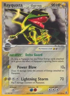 Rayquaza δ — Delta Species — Rare