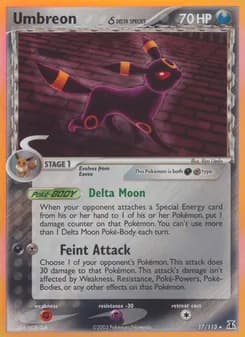 Umbreon δ — Delta Species — Rare