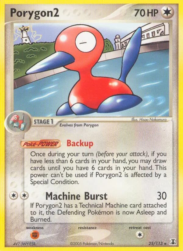 Porygon2 — Delta Species, Rare