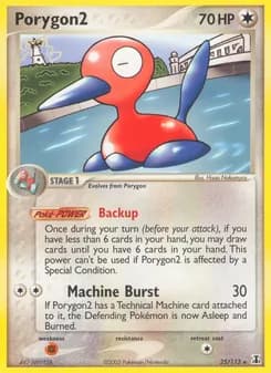 Porygon2 — Delta Species — Rare