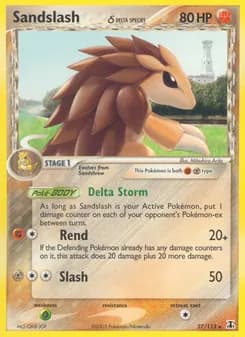 Sandslash δ — Delta Species — Rare