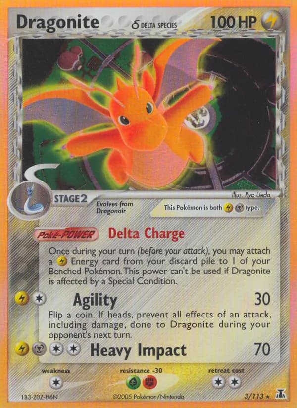 Dragonite δ — Delta Species, Rare