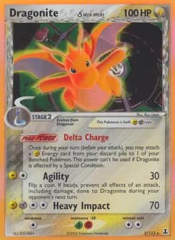 Dragonite δ — Delta Species — Rare