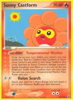 Sunny Castform — Delta Species — Rare