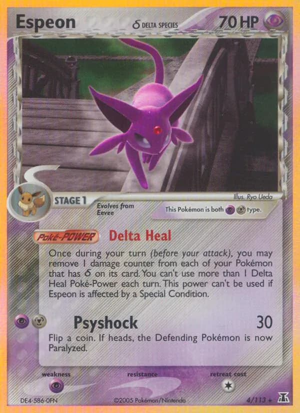Espeon δ — Delta Species, Rare