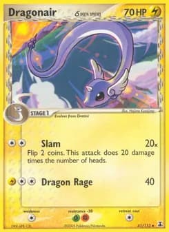 Dragonair δ — Delta Species — Uncommon