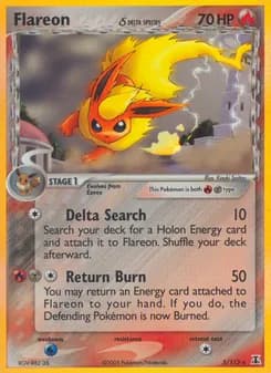 Flareon δ — Delta Species — Rare