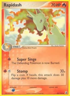 Rapidash — Delta Species — Uncommon