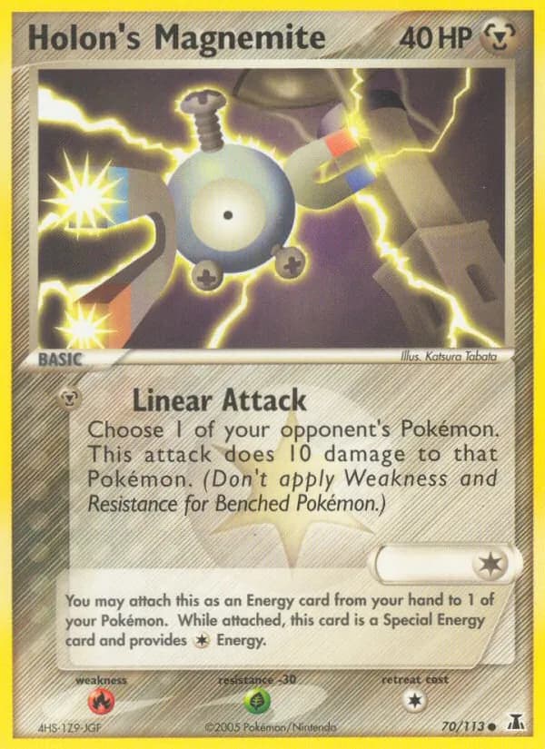 Holon's Magnemite — Delta Species, Common