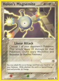 Holon's Magnemite — Delta Species — Common
