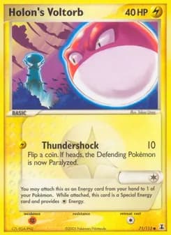 Holon's Voltorb — Delta Species — Common