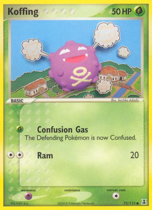 Koffing — Delta Species, Common