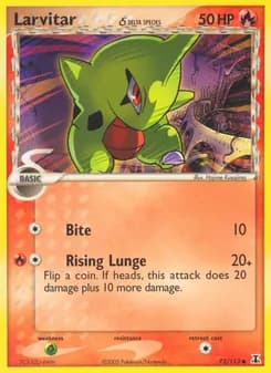 Larvitar δ — Delta Species — Common