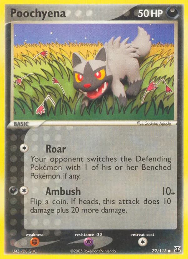 Poochyena — Delta Species, Common