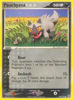 Poochyena — Delta Species — Common