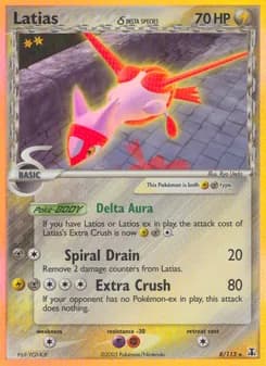 Latias δ — Delta Species — Rare