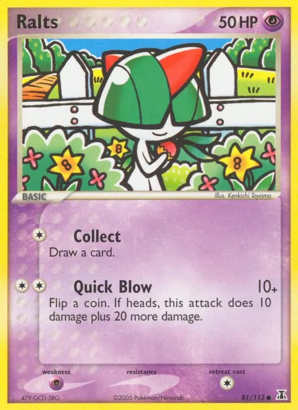Ralts — Delta Species, Common