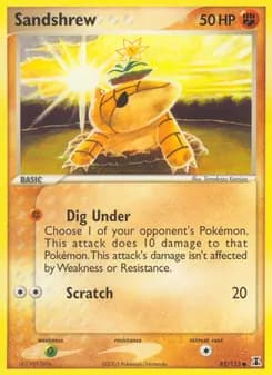 Sandshrew — Delta Species — Common