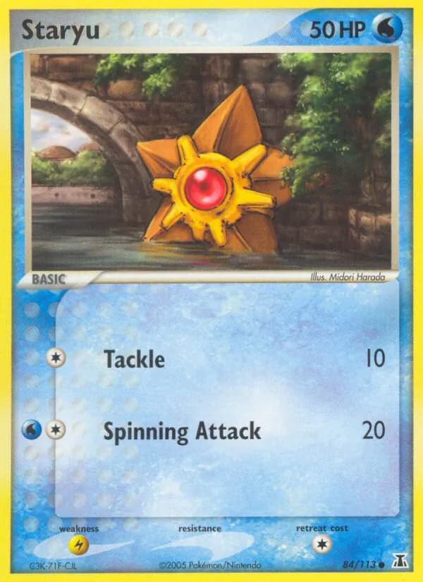Staryu — Delta Species, Common