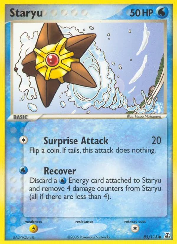 Staryu — Delta Species, Common