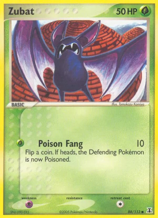 Zubat — Delta Species, Common
