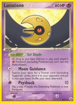 Lunatone — Legend Maker — Rare