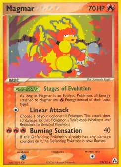 Magmar — Legend Maker — Rare