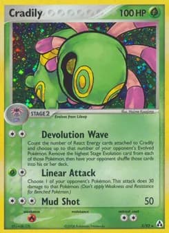Cradily — Legend Maker — Rare
