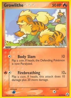 Growlithe — Legend Maker — Common