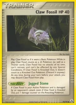 Claw Fossil — Legend Maker — Common