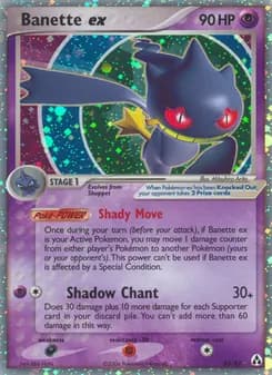Banette ex — Legend Maker — Rare