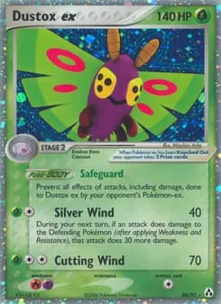 Dustox ex — Legend Maker — Rare