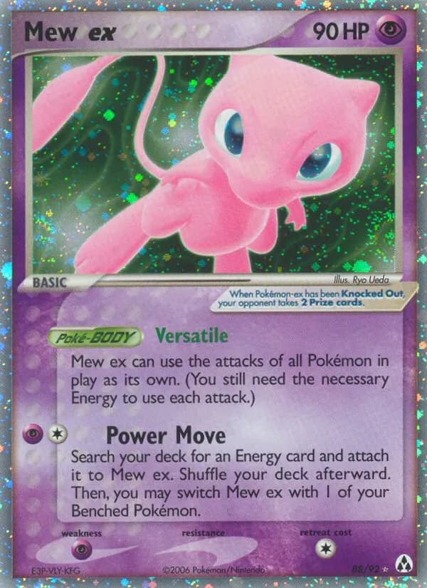 Mew ex — Legend Maker, Rare