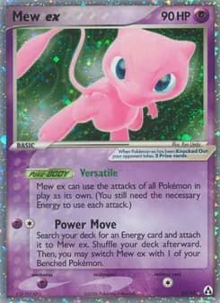 Mew ex — Legend Maker — Rare