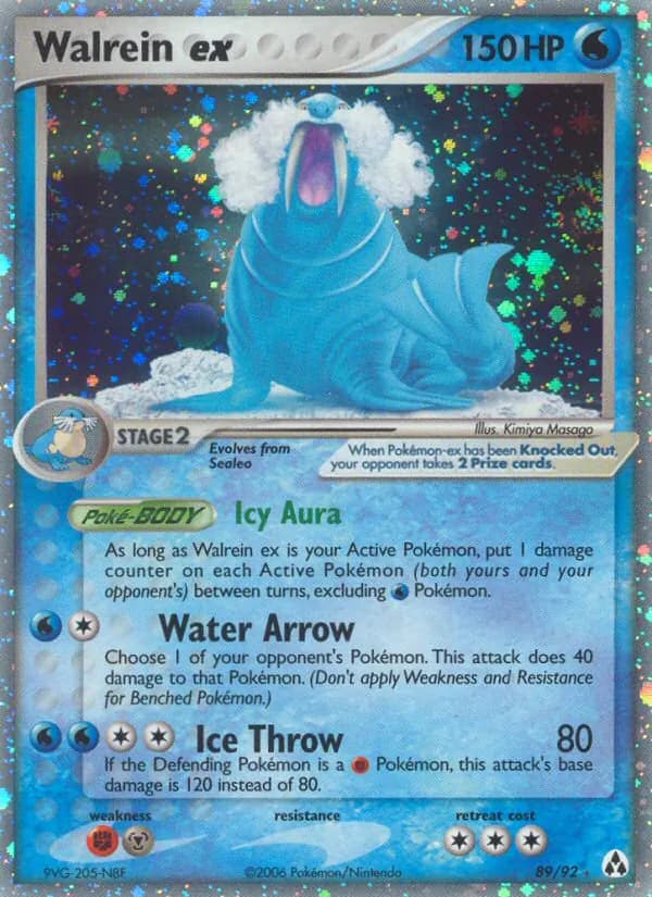 Walrein ex — Legend Maker, Rare